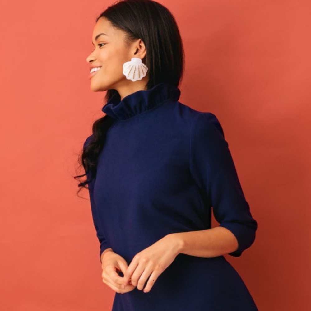 Navy Daphne Dress (Tuckernuck).